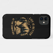 Coques Case-Mate iPhone La Vie Est Meilleure Au Camping Camping Camper Cam (Dos (Horizontal))