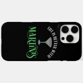 Coques Case-Mate iPhone La vie est meilleure avec des Martinis (Verso (horizontal))