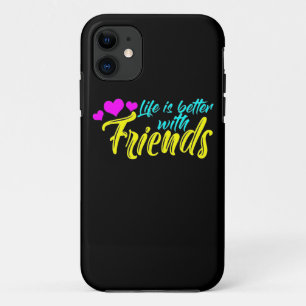 Case-Mate iPhone Case La vie est meilleure avec les amis