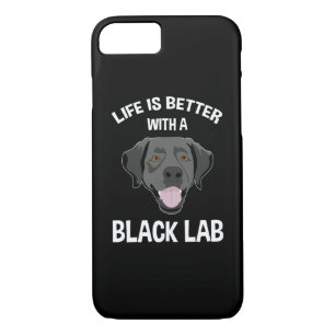 Case-Mate iPhone Case La Vie Est Meilleure Avec Un Laboratoire Noir
