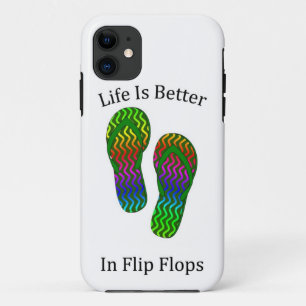 Case-Mate iPhone Case La Vie Est Meilleure En Flip Flops Coque-Mate coqu
