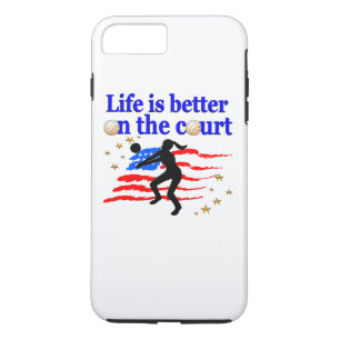 COQUE Case-Mate POUR iPhone LA VIE EST MEILLEURE SUR LA COUR USA VOLLEYBALL DE