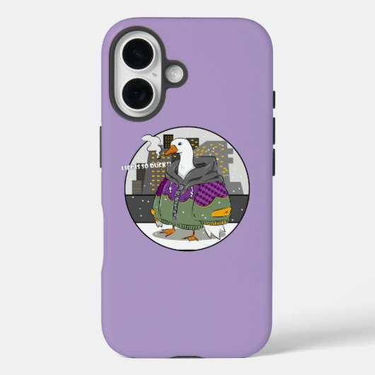 Coques Case-Mate iPhone la vie est tellement canard ! (Verso)