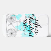 Coques Case-Mate iPhone La vie est un beau bleu de tour (Verso (horizontal))