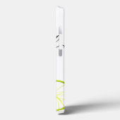 Coques Case-Mate iPhone La Vie Est Un Beau Voyage Vert Lime (Verso / Gauche)