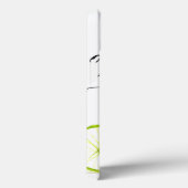 Coques Case-Mate iPhone La Vie Est Un Beau Voyage Vert Lime (Verso / Droite)