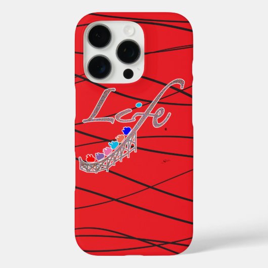 Coques Case-Mate iPhone La vie est un grand huit (Verso)