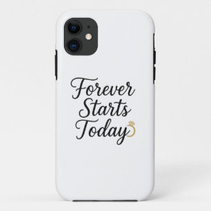 Case-Mate iPhone Case La vie éternelle commence aujourd'hui - T-shirt av
