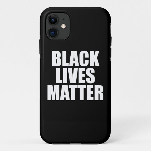 Coques Case-Mate iPhone La vie noire importe (Dos)