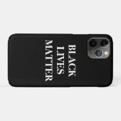 Coques Case-Mate iPhone La vie noire importe (Dos (Horizontal))