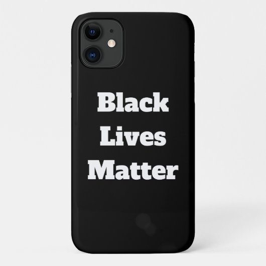 Coques Case-Mate iPhone La vie noire importe (Dos)