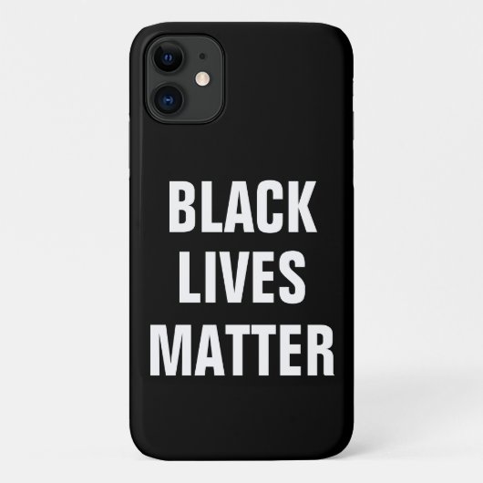 Coques Case-Mate iPhone La vie noire importe (Dos)