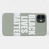 Coques Case-Mate iPhone La vie noire importe (Dos (Horizontal))