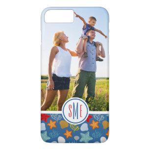 Coques Pour iPhone La vie sous-marine Pattern votre photo et