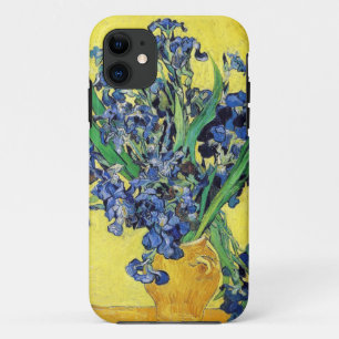 Coque iPhone 11 La vie toujours avec des iris Vincent van Gogh