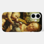 Coques Case-Mate iPhone La Vierge à l'Enfant de Léonard de Vinci (Verso (horizontal))