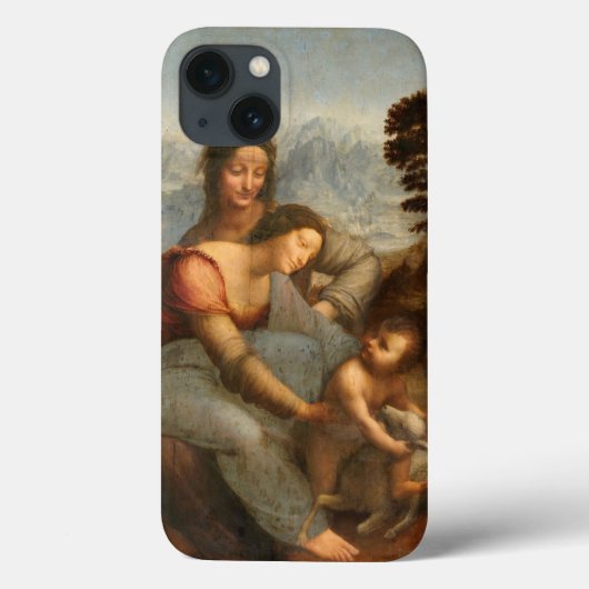 Coques Case-Mate iPhone La Vierge et l'Enfant Sainte Anne Léonard de Vinci (Verso)