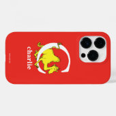 Coques Case-Mate iPhone L'ABC de Dr Seuss : Lettre C - Blanc | Ajoutez vot (Verso (horizontal))