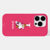 Coques Case-Mate iPhone L'ABC de Dr Seuss : Lettre J - Blanc | Ajoutez vot (Verso (horizontal))