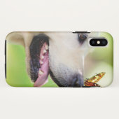 Coques Case-Mate iPhone Labrador And Butterfly Throw Pillow (Dos (Horizontal))