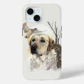 Coques Case-Mate iPhone Labrador, chasse aux canards (Verso)