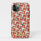 Coques Case-Mate iPhone Labrador doré vert jaune Lab Chien mignon Noël (Dos)