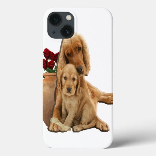 Coques Case-Mate iPhone Labrador et chiots (Verso)