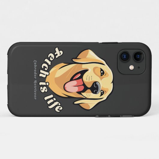 Coques Case-Mate iPhone Labrador Retriever Chien (Dos (Horizontal))
