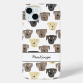 Coques Case-Mate iPhone Labrador Retriever Chien Personnalisé (Verso)