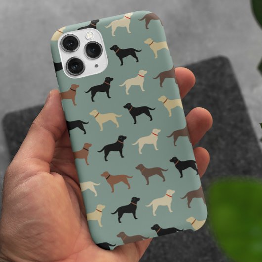 Coques Case-Mate iPhone Labrador Retriever Chien Silhouettes Laboratoires 