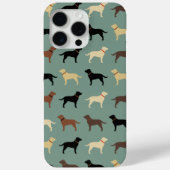 Coques Case-Mate iPhone Labrador Retriever Chien Silhouettes Laboratoires  (Verso)