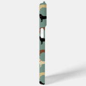 Coques Case-Mate iPhone Labrador Retriever Chien Silhouettes Laboratoires  (Verso / Droite)