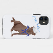 Coques Case-Mate iPhone Labrador Retriever marron au chocolat (Dos (Horizontal))