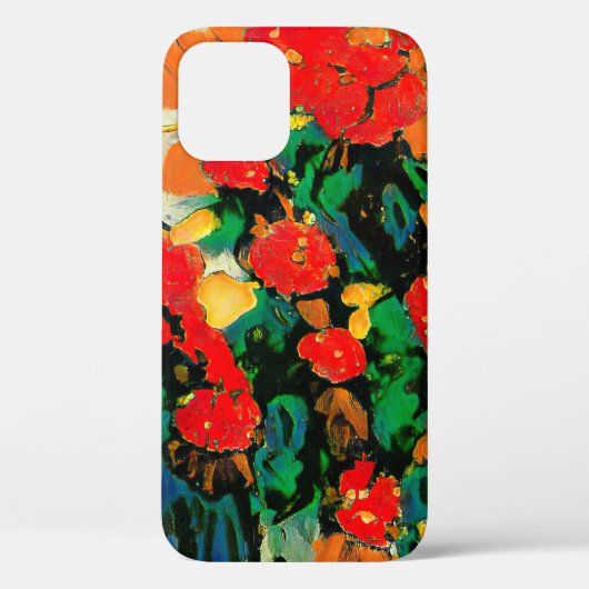 Coques Case-Mate iPhone L'abstraction florale basée sur les oeuvres de Van (Verso)