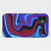 Coques Case-Mate iPhone L'Abstraite du dragon rouge (Dos (Horizontal))
