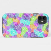 Coques Case-Mate iPhone Labyrinthes d'art motif - pastel (Dos (Horizontal))