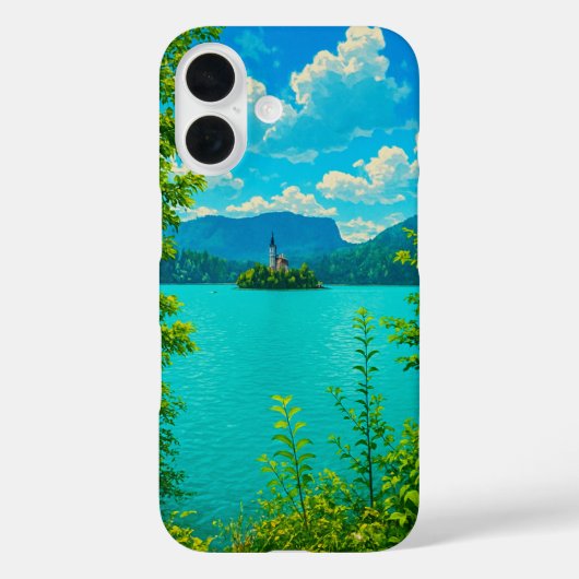 Coques Case-Mate iPhone Lac Bled (Verso)