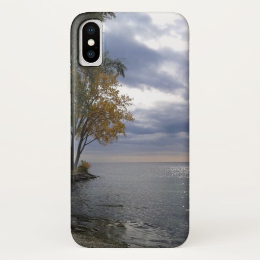 Coques Case-Mate iPhone Lac Cloudy Day Ontario (Dos)
