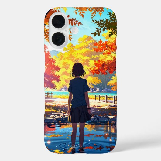 Coques Case-Mate iPhone Lac d'automne Serene (Verso)