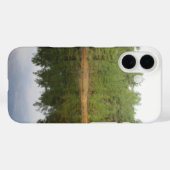 Coques Case-Mate iPhone Lac de réflexion des pins (Verso (horizontal))