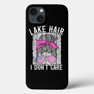 Case-Mate iPhone Case Lac Hair I Ne m'intéresse pas Funny Lake Life