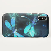 Coques Case-Mate iPhone Lac Libellules Brillantes (Dos (Horizontal))