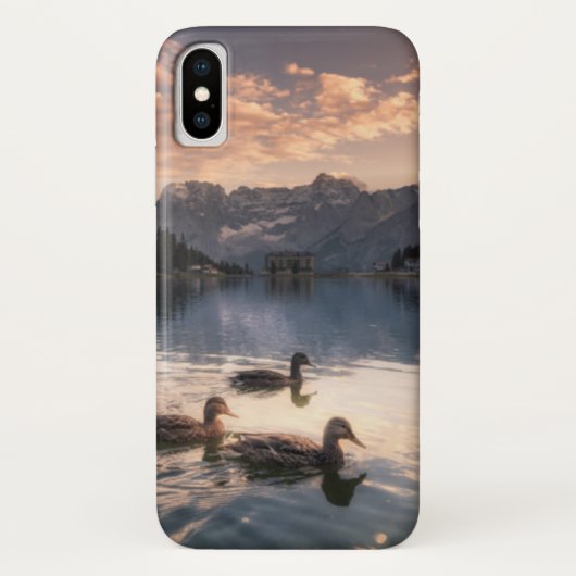 Coques Case-Mate iPhone Lac Misurina|Dolomites, Italie (Dos)
