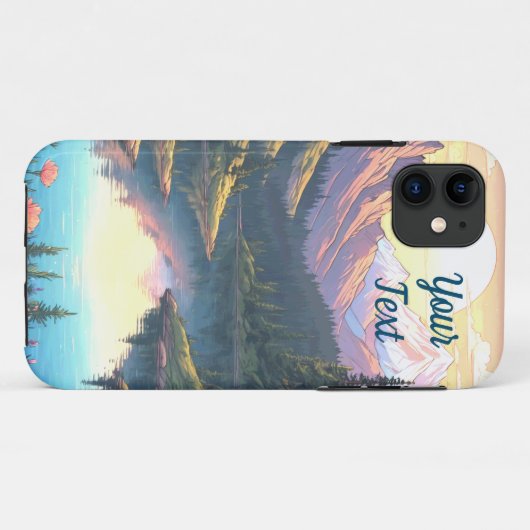 Coques Case-Mate iPhone Lac Mountain (Dos (Horizontal))