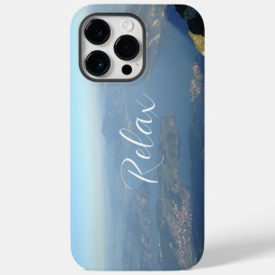 Coque Pour Pour iPhone 14 Pro Max Lac Paradise Montagnes Relax Paysage