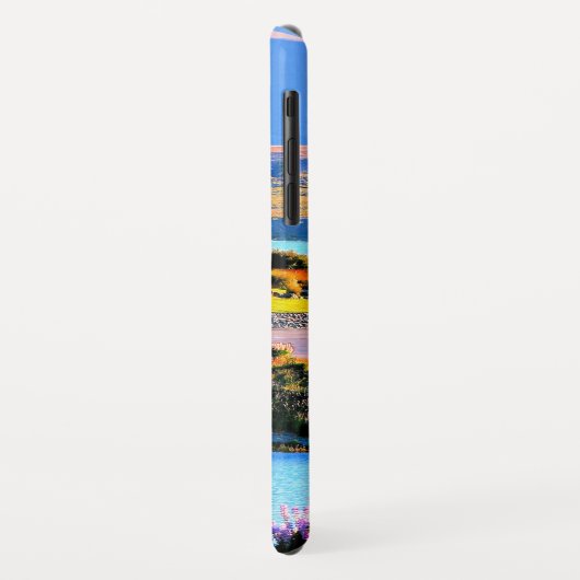 Coques Case-Mate iPhone Lac Tekapo, Nouvelle-Zélande (Dos/Gauche)