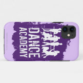 Coques Case-Mate iPhone L'académie de danse silhouette le logo (Dos (Horizontal))