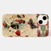 COQUES Case-Mate iPhone LACE ANTIQUE VALENTINE, CUPIDE, AMOUREUX ET BOUTTE (Verso (horizontal))