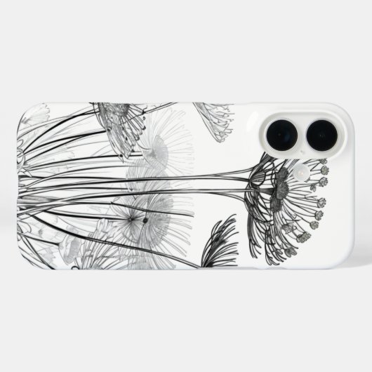 Coques Case-Mate iPhone Lace Bloom (Verso (horizontal))