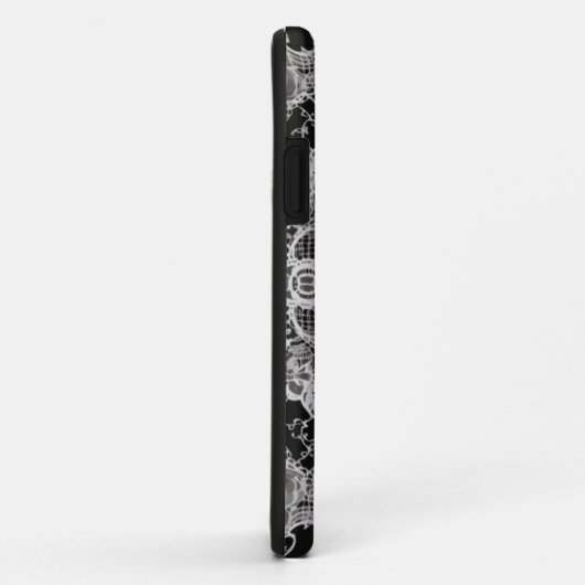 Coques Case-Mate iPhone Lace Floral Harmony (Dos/Droite)